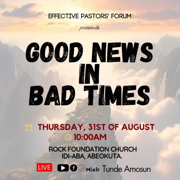 Effective Pastors Forum January 26th 2023