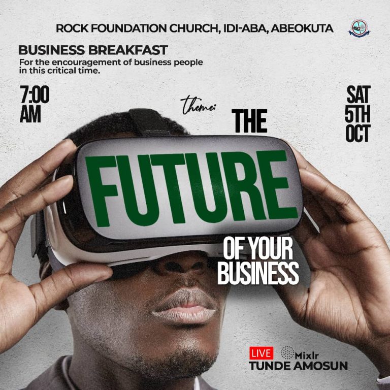 BUSINESS BREAKFAST: THE FUTURE OF YOUR BUSSINESS, 5th October 2024.